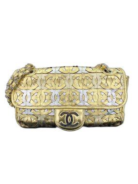 Chanel Shoulder Bag Patchwork CC